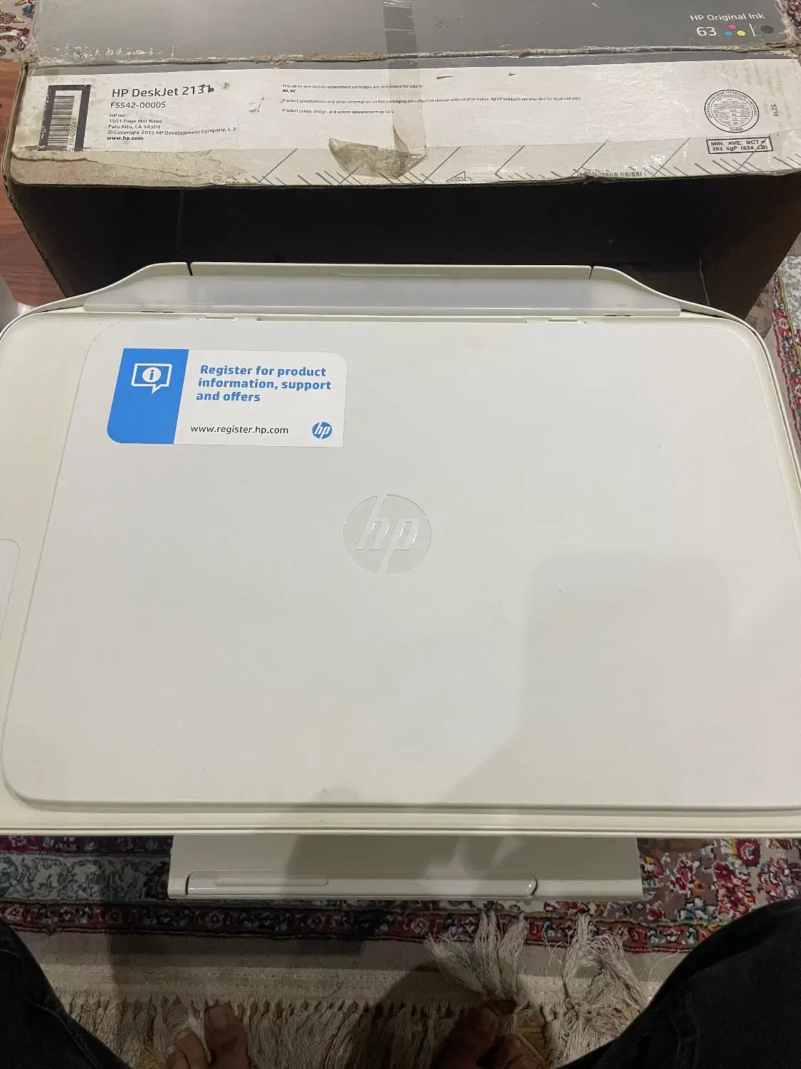 دستگاه پرینترhp2131|پرینتر، اسکنر، کپی، فکس|صومعه‌سرا, |دیوار