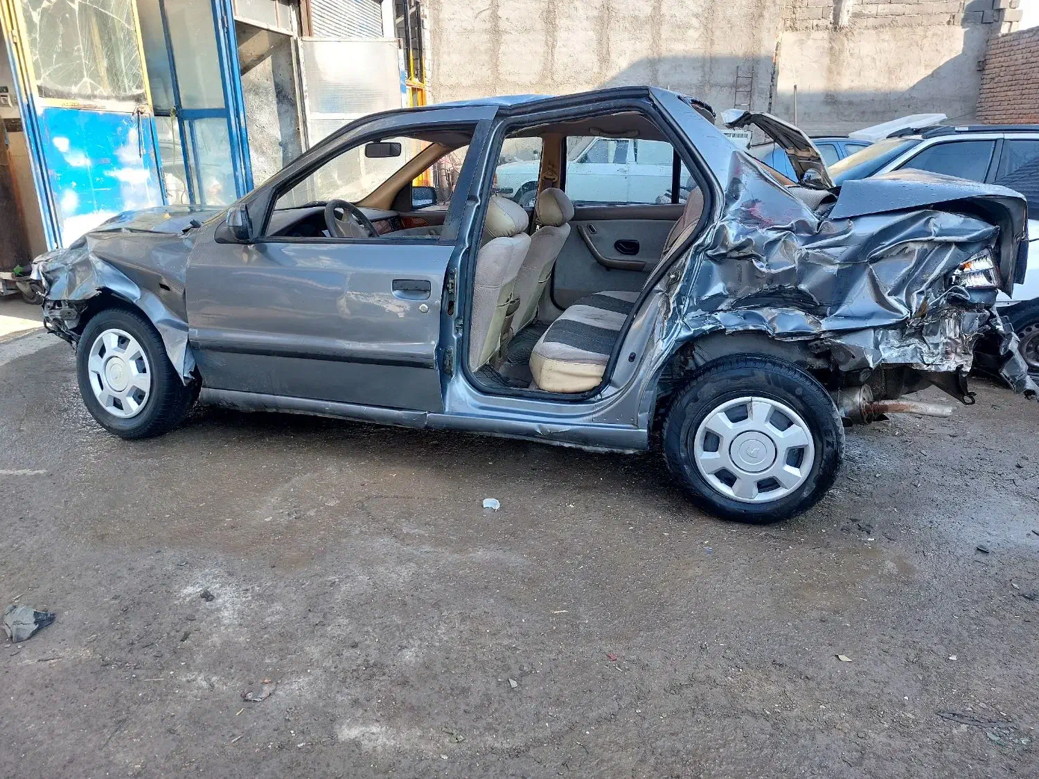 سمند 86 تصادفی|خودرو سواری و وانت|اردبیل, |دیوار