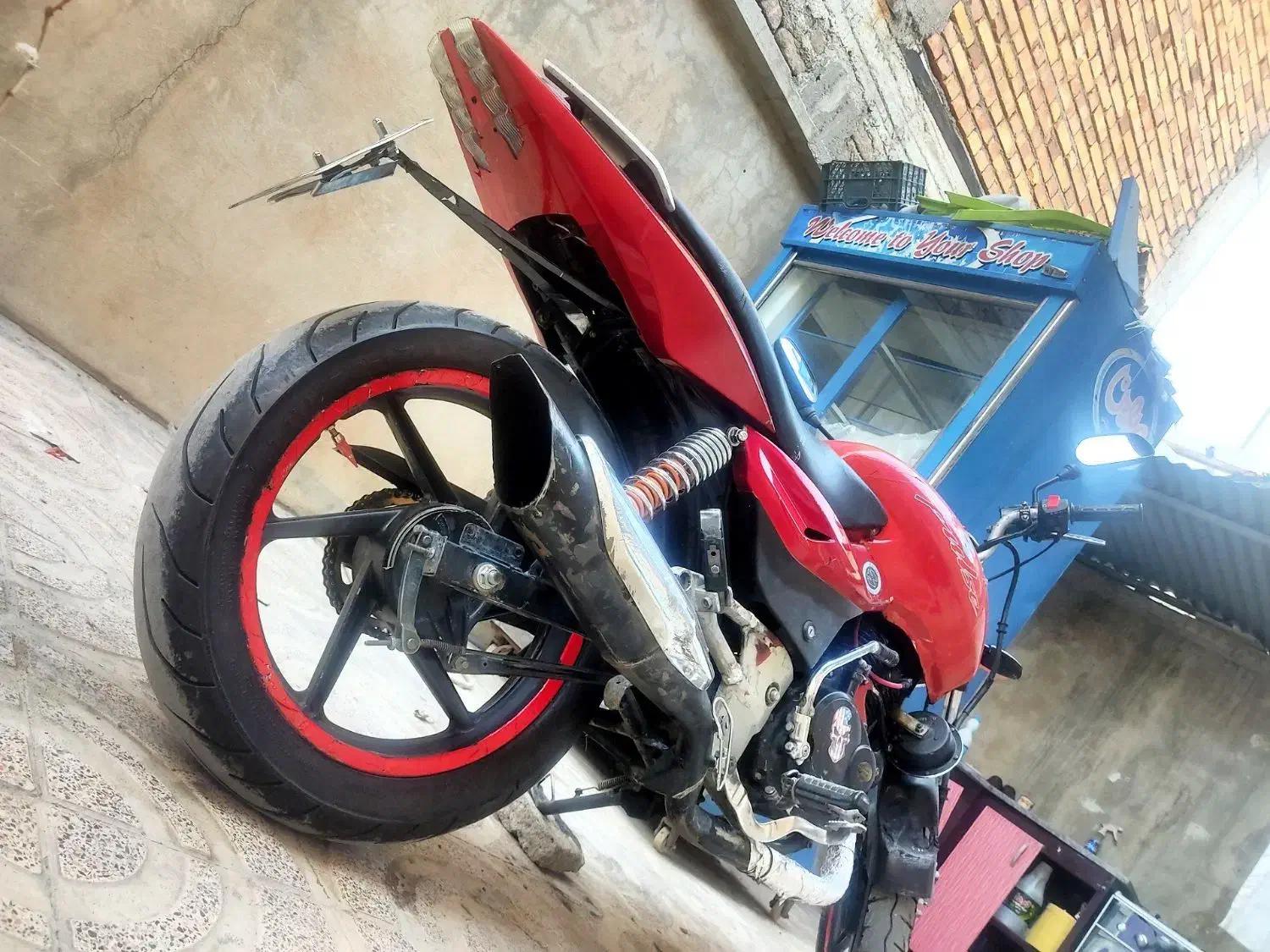 پالس ۱۸۰ پلاک ملی|موتورسیکلت|کامیاران, |دیوار