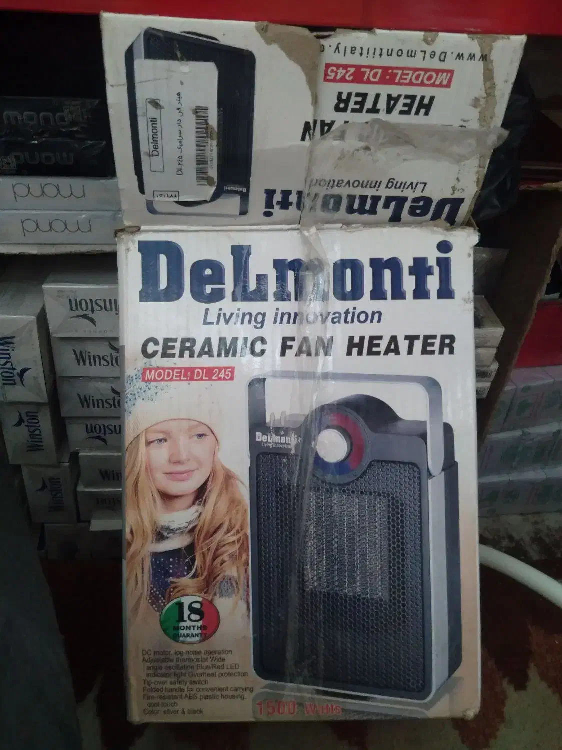 هیتر فن دار سرامیکی  belmonti|بخاری، هیتر، شومینه|ساوه, |دیوار