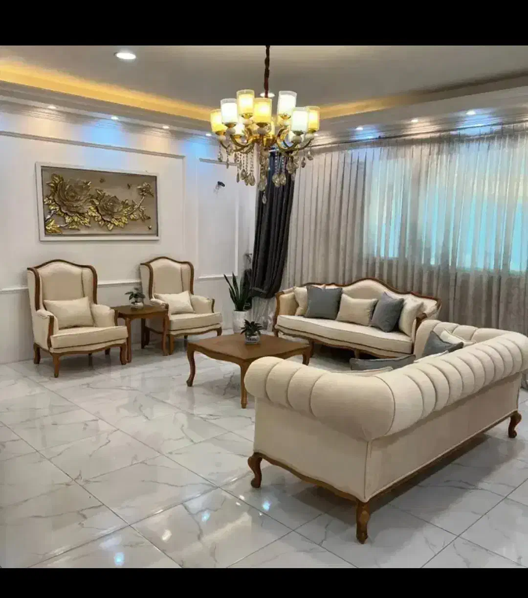 مبلمان کلاسیک و راحتی اقساطی|مبلمان خانگی و میز عسلی|سنندج, |دیوار