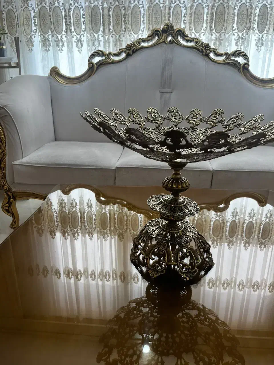 برنز|لوستر و چراغ آویز|حمیدیا, |دیوار