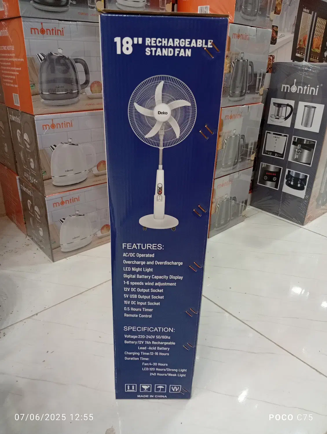 پنکه کلاسیک کنترلی جدید|پنکه و تصفیهکنندهٔ هوا|بندر گناوه, |دیوار