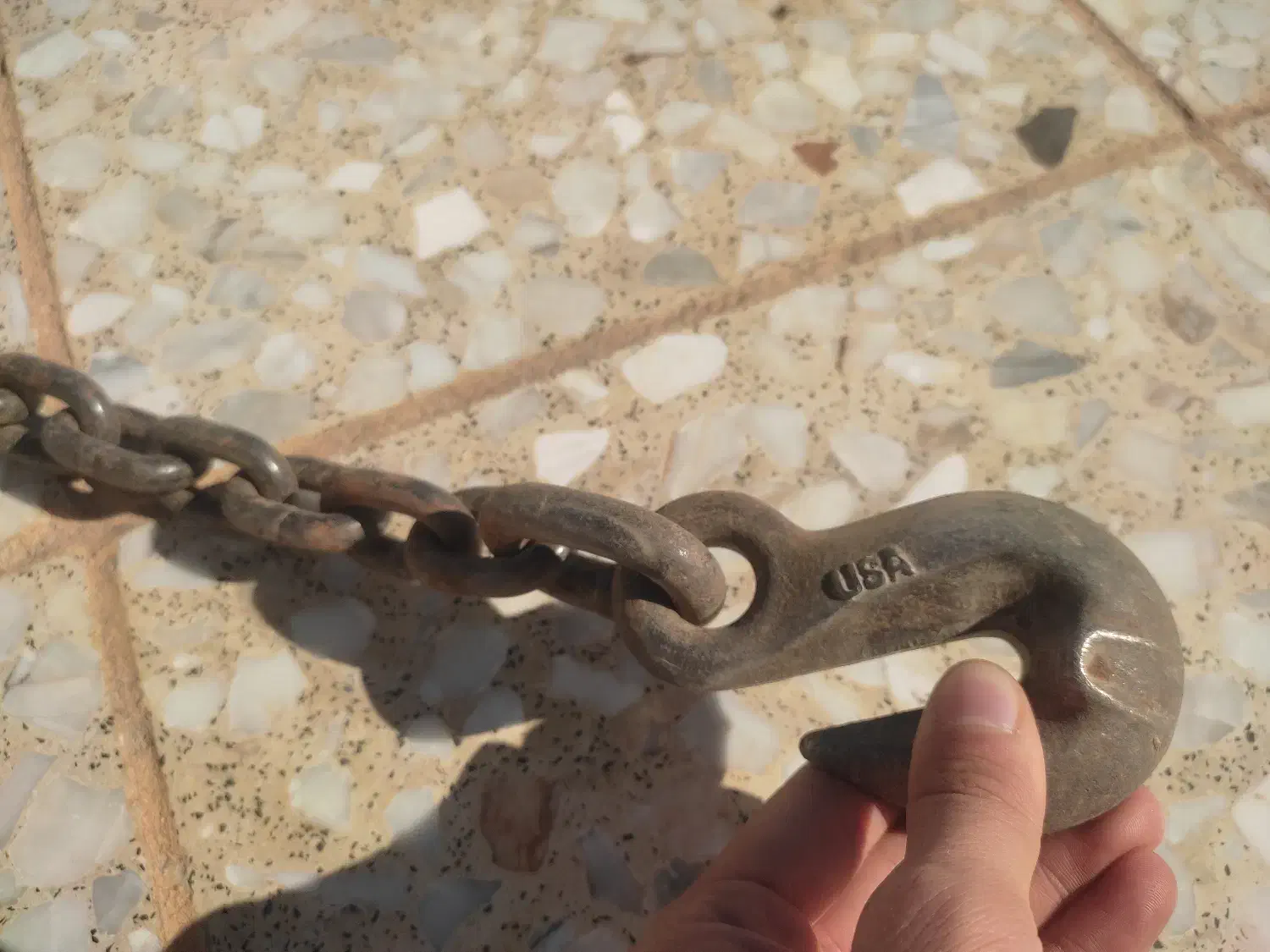 زنجیر جرثقیل|ماشین‌آلات صنعتی|مرودشت, تامین اجتماعی‎|دیوار