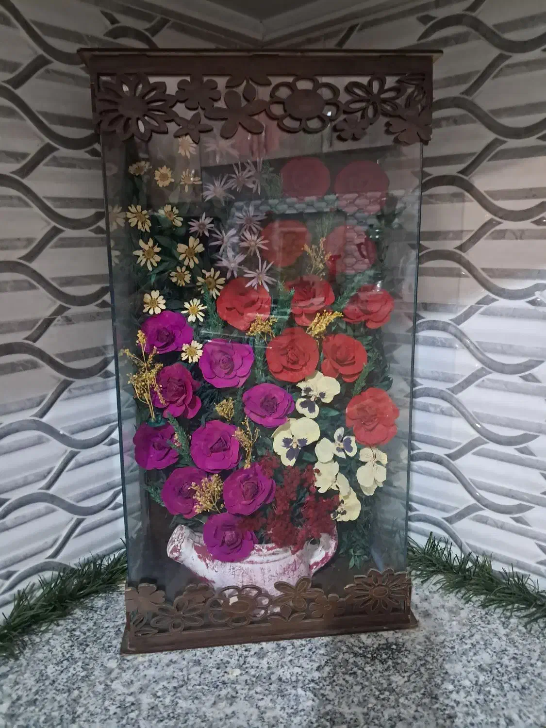 باکس گل مصنوعی نو|گل مصنوعی|قم, آذر (نکویی)|دیوار