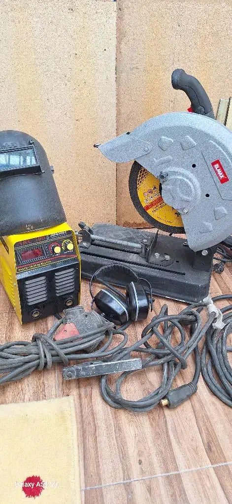 وسایل کارگاه جوشکاری|ابزارآلات|فولادشهر, B1|دیوار