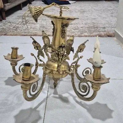 لوستر برنز|لوستر و چراغ آویز|قزوین, |دیوار