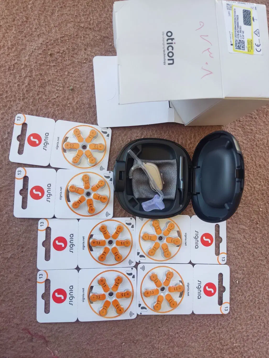 سمعک برند oticanنو بدون کارکرد صفر واکبند|آرایشی، بهداشتی، درمانی|چالدران, |دیوار