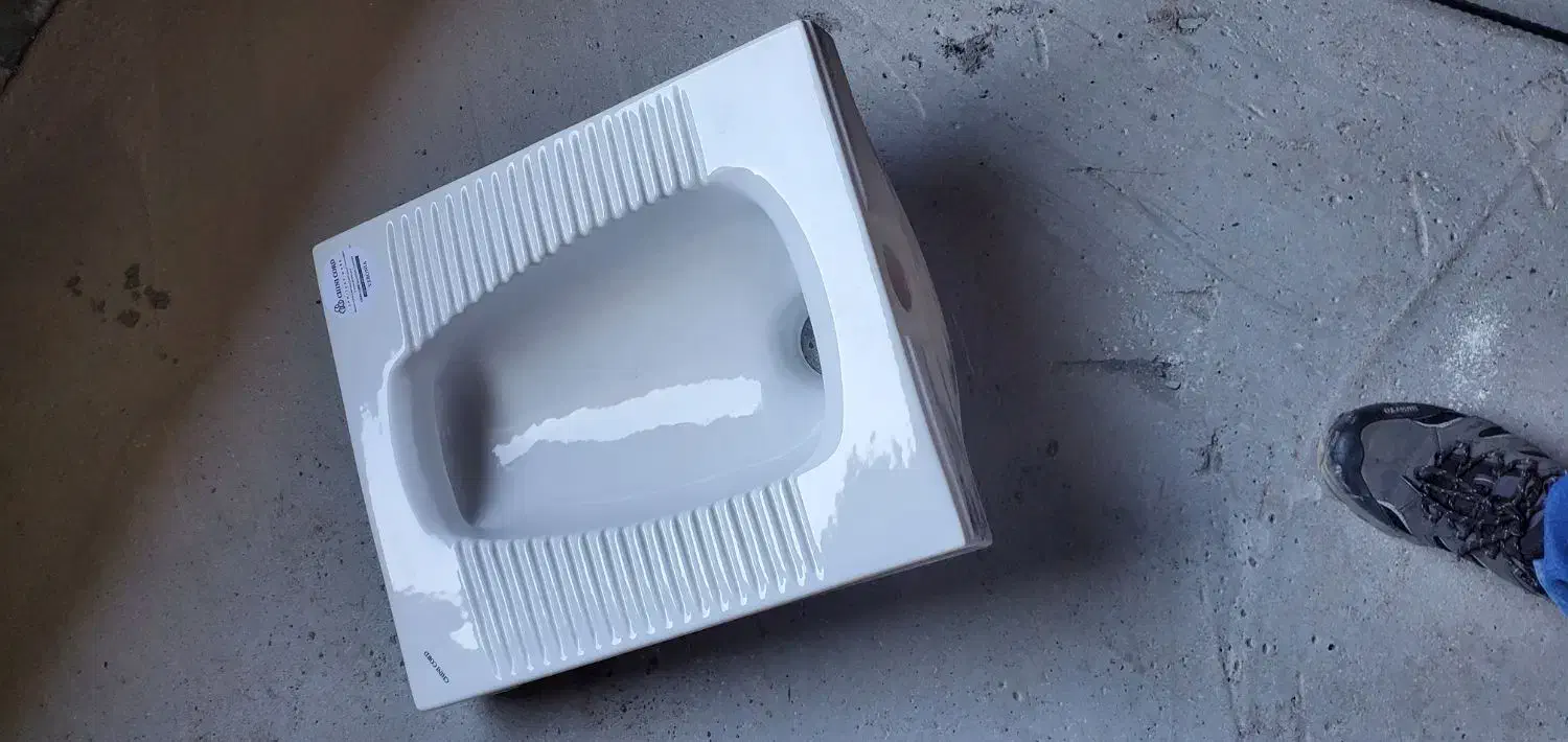 توالت ایرانی چینی کرد ورونیا بدون ریم|لوازم سرویس بهداشتی|قائمشهر, |دیوار