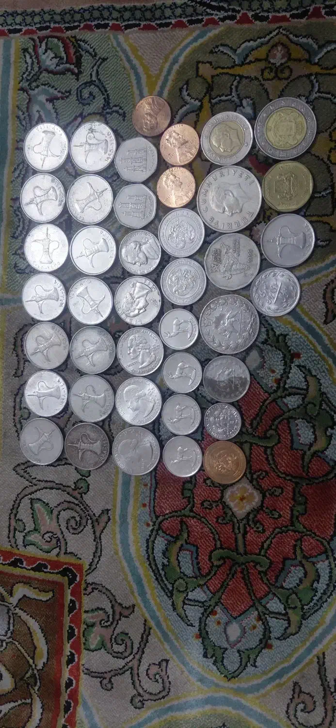 سکه و اسکناس قدیمی و عطیقه|کلکسیون سکه، تمبر، اسکناس|مشهد, شهرک شهید باهنر|دیوار