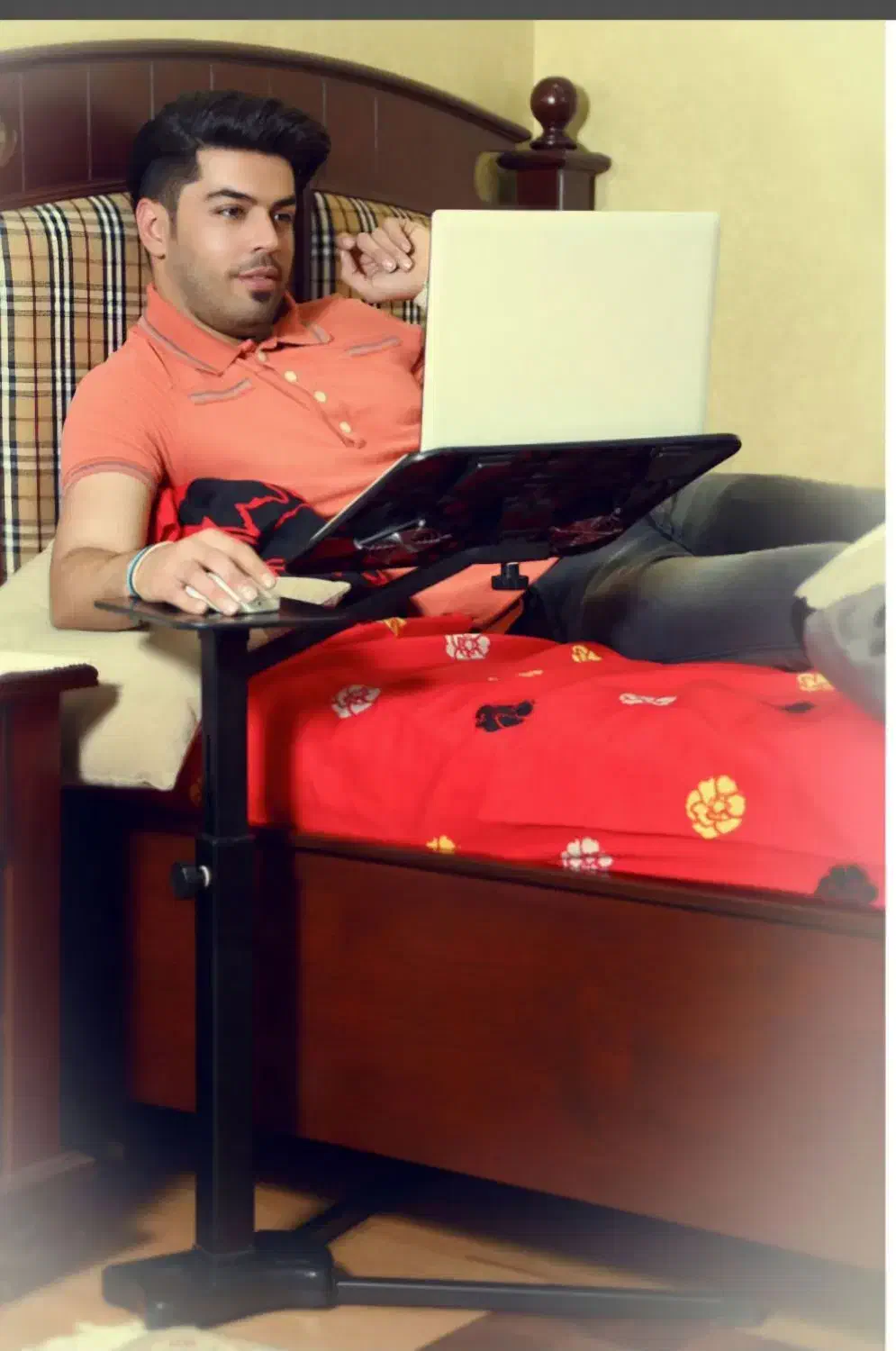 میز لب تاپ دارای فن خنک کننده|میز تحریر و کامپیوتر|خرمآباد (تنکابن), |دیوار