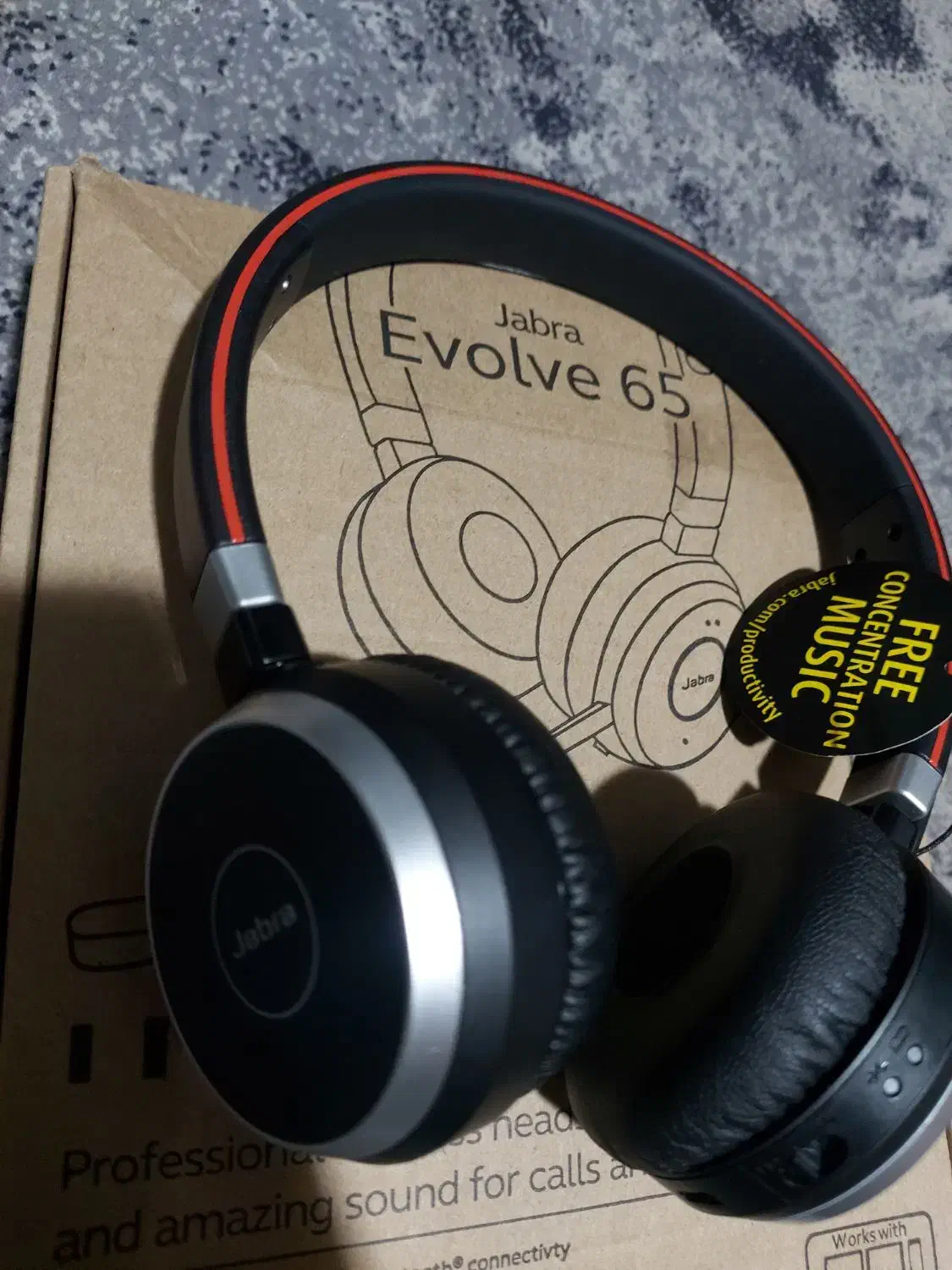 هدفون بی سیم جبرا  evolve 65|پخش‌کننده همراه|تهران, گیشا|دیوار