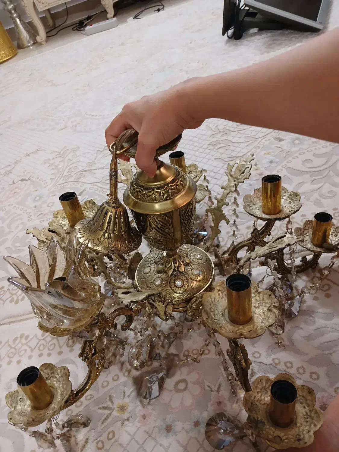 لوستر|لوستر و چراغ آویز|پرند, فاز ۶|دیوار