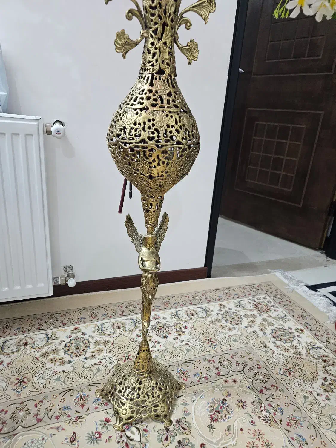 گلدان برنز|مجسمه، تندیس، ماکت|قم, پردیسان|دیوار