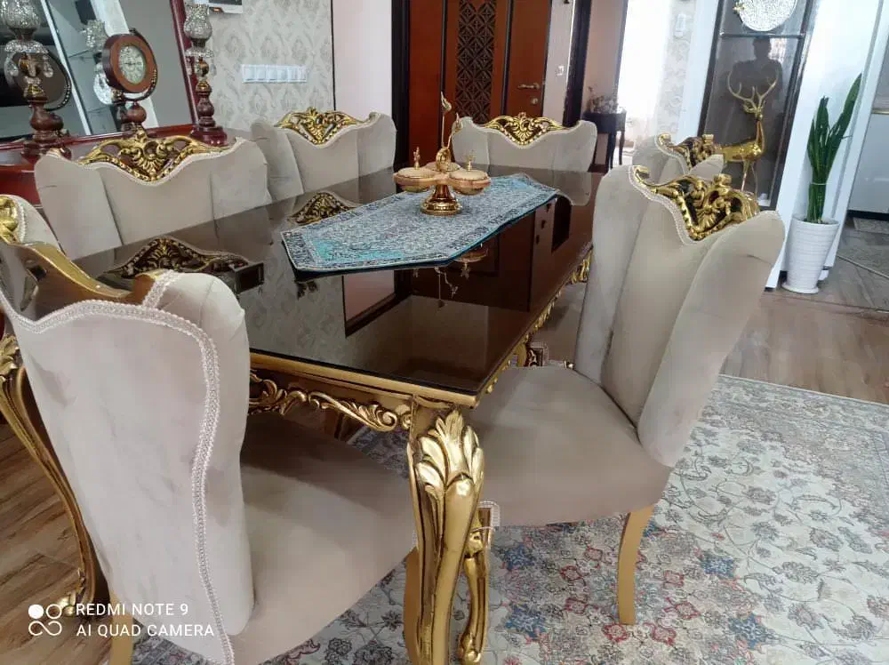 ساعت برنز ایستاده.دیوار کوب.مبل ونهار خوری سلطنتی|مبلمان خانگی و میز عسلی|شاهین دژ, |دیوار