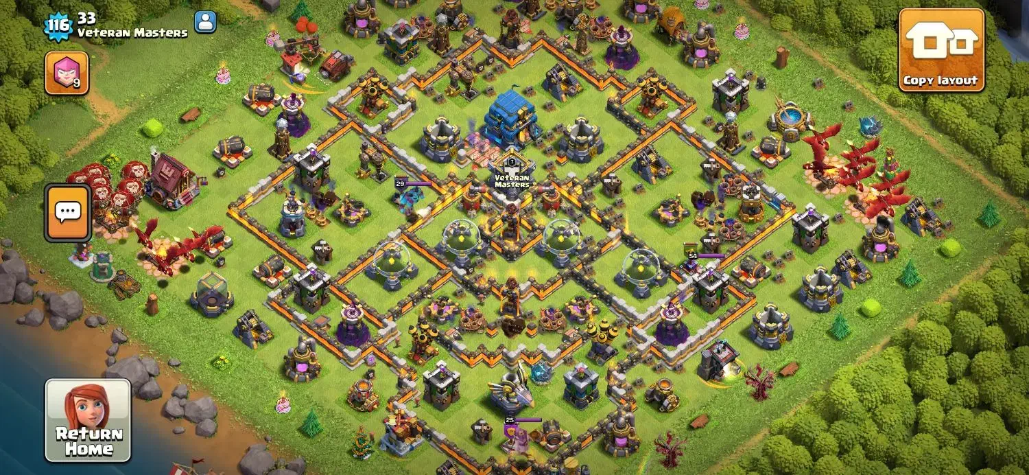 اکانت کلش تان ۱۲،۱۱،۱۰|کنسول، بازی ویدئویی و آنلاین|رشت, منظریه|دیوار