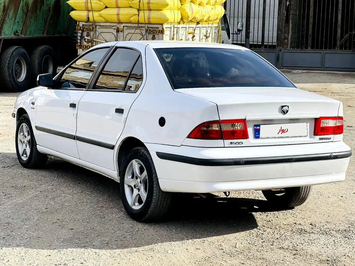 سمند 90دوگانه کارخانه بدونه رنگ عتیقه|خودرو سواری و وانت|بوکان, |دیوار