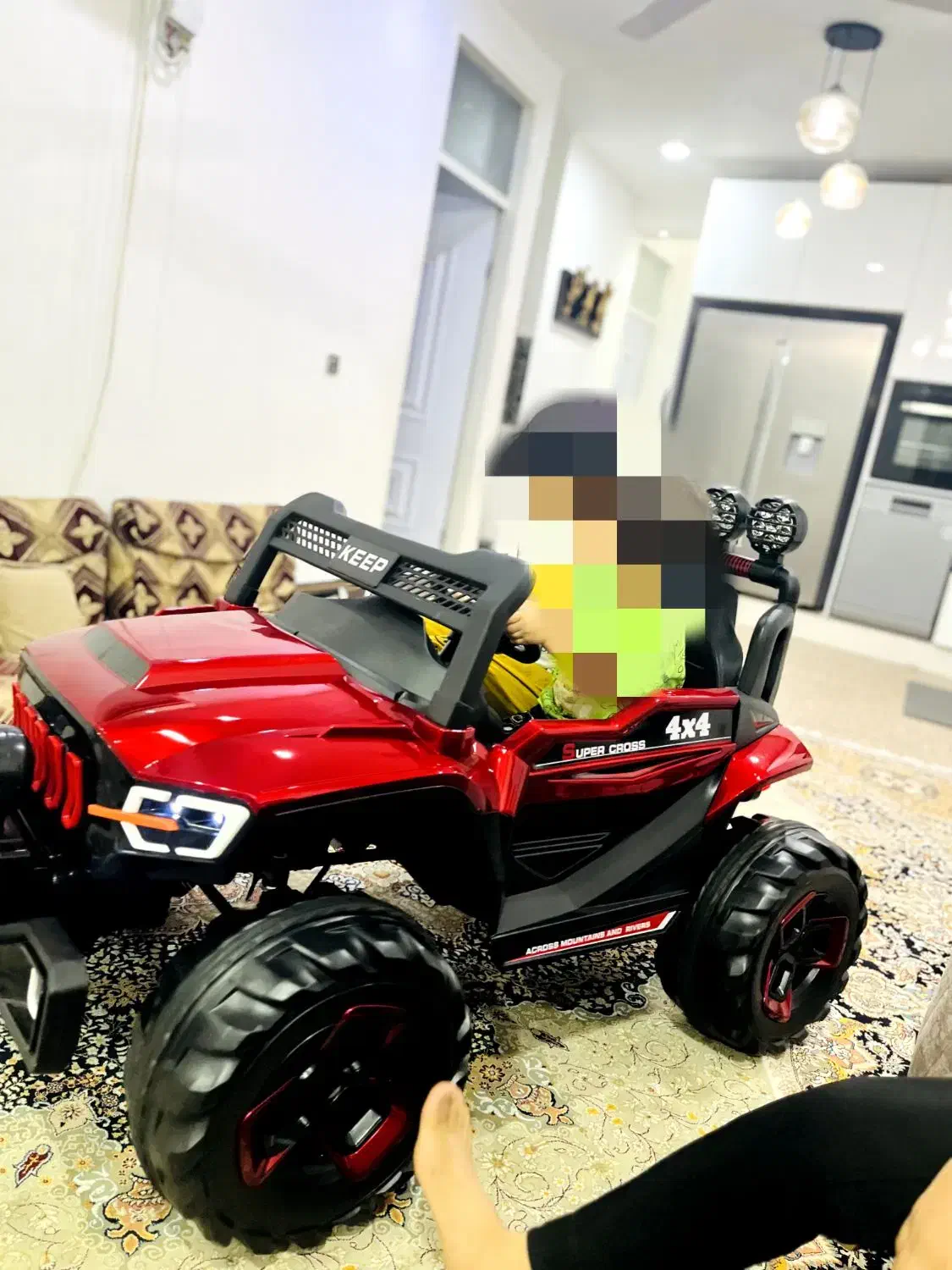 ماشین شارژی ۴ موتوره|اسباببازی بچه|اهواز, اهواز|دیوار