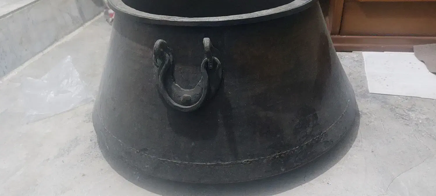 دیگ مسی قدیمی|حراج|گرگان, |دیوار