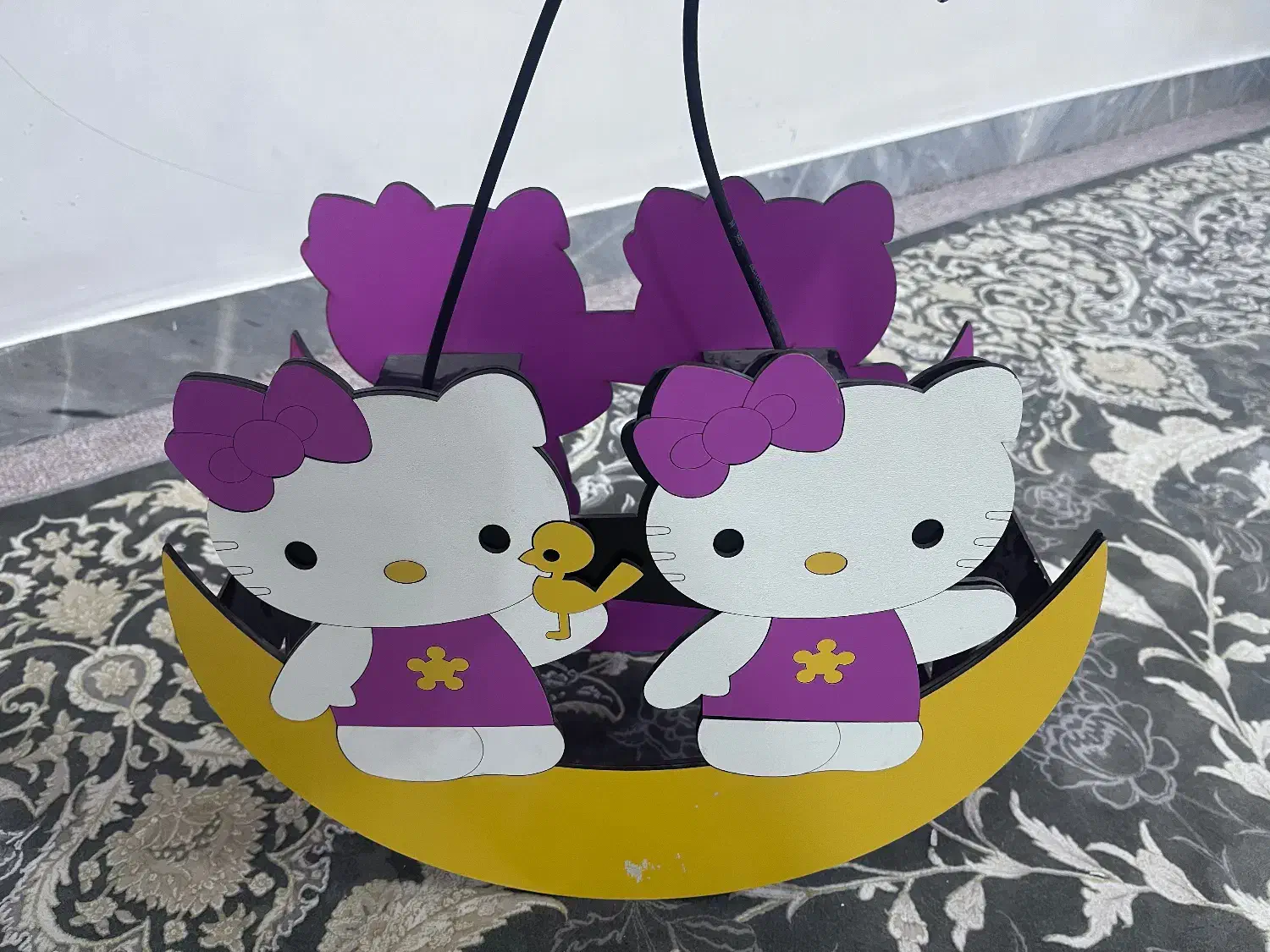 لوستر بچگانه کیتی|لوستر و چراغ آویز|دزفول, |دیوار