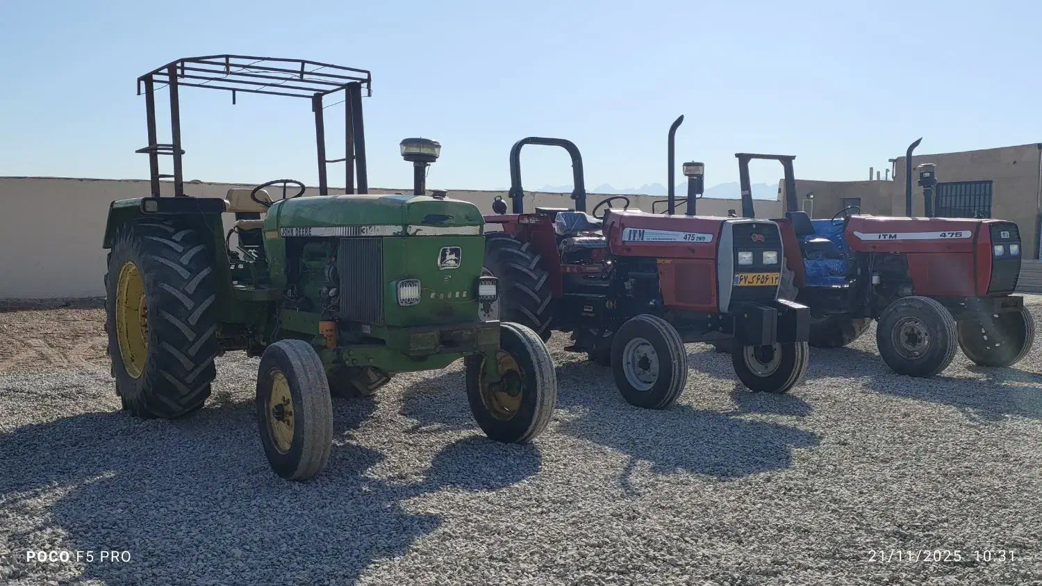 تراکتور جاندیر 3140 شش سیلندر مهرهدار|خودرو سنگین|اصفهان, زیار|دیوار