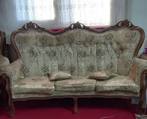 مبل ۹نفره طرح استیل چوب راش|مبلمان خانگی و میز عسلی|زرندیه, |دیوار