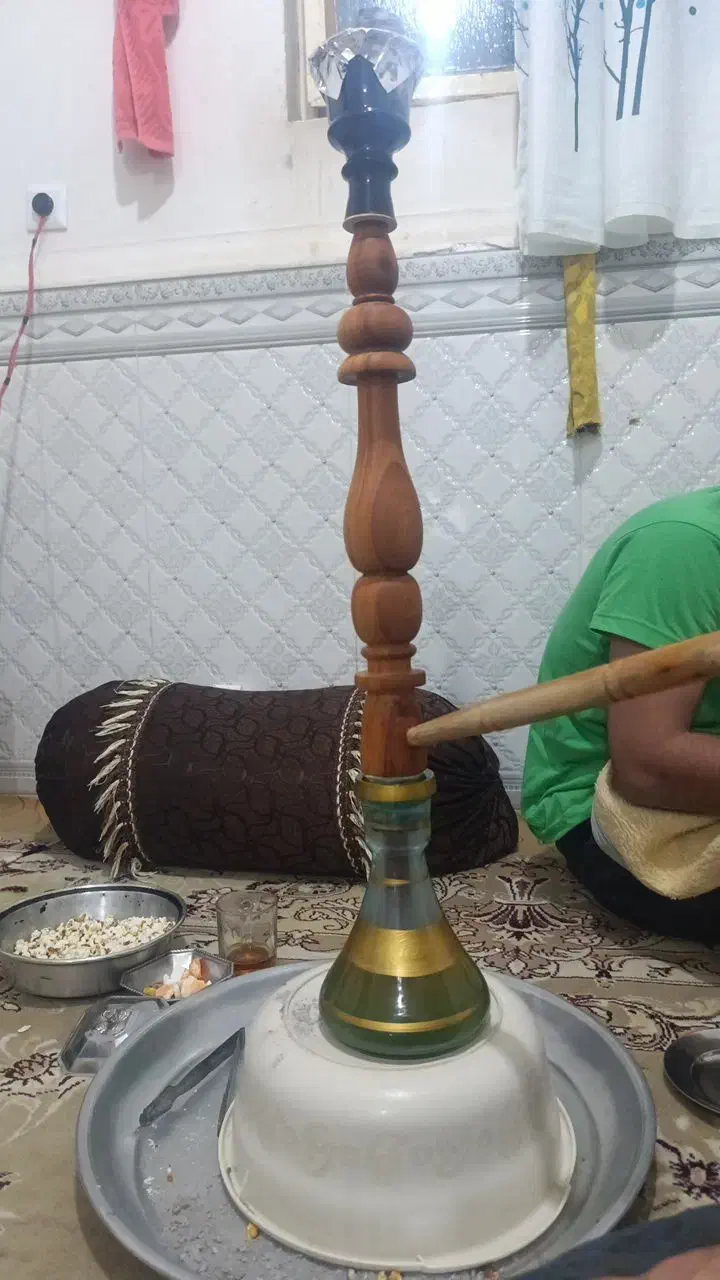 قلیون سرخ|صنایع دستی و سایر لوازم تزئینی|قزوین, |دیوار