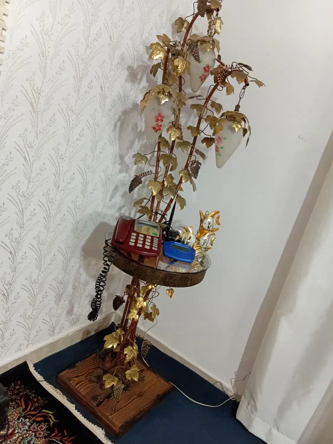 آباژور سه چراغ|چراغ خواب و آباژور|ابهر, |دیوار