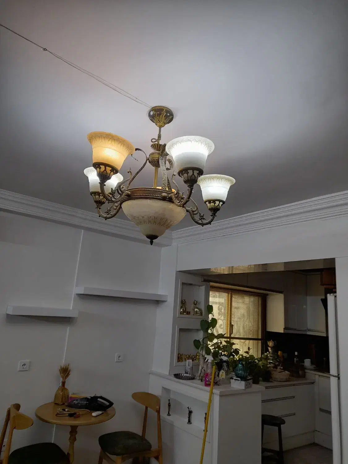 لوستر|لوستر و چراغ آویز|گرگان, |دیوار