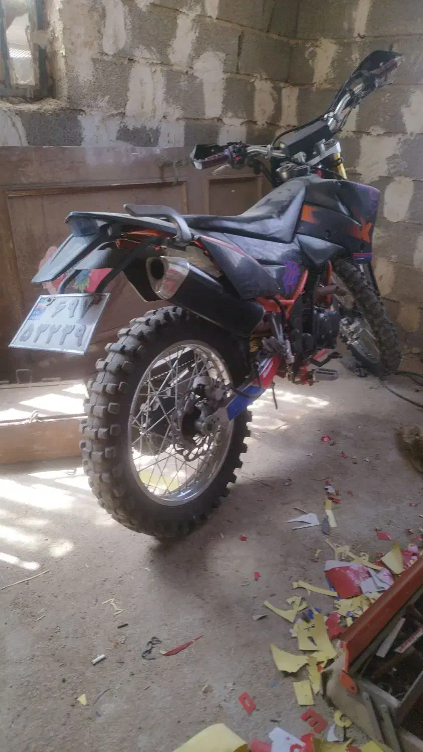 تریل 250 فلات KTM چهار چرخ ۱۲۵|موتورسیکلت|شیراز, کوشک بیدک|دیوار