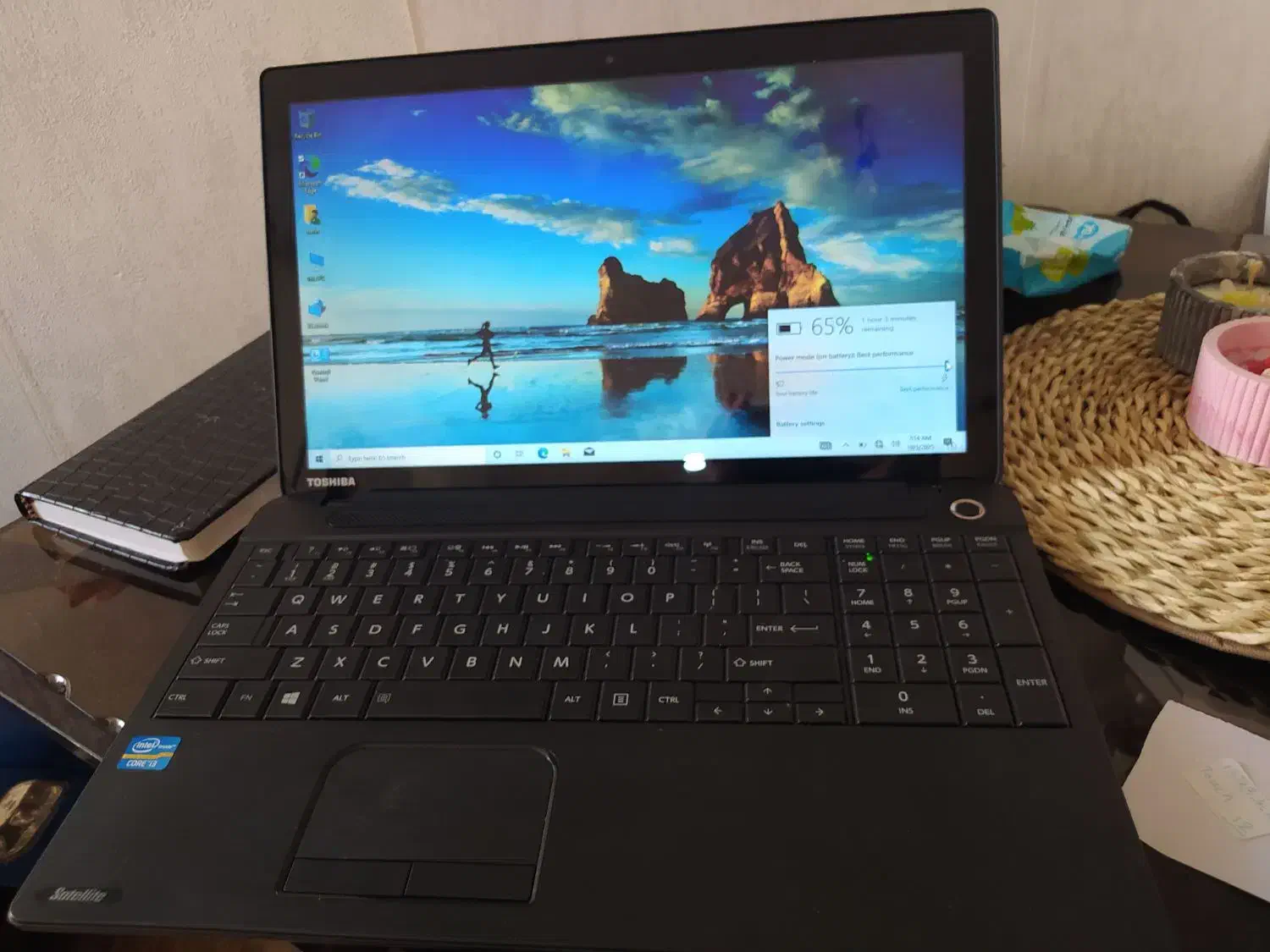 لپ‌تاپ Toshiba cori3 لمسی|رایانه همراه|تهران, مجیدیه|دیوار