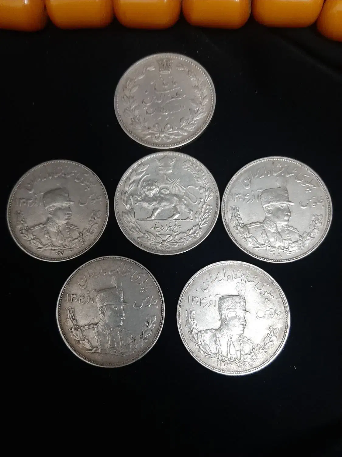 سکه نقره قاجار و پهلوی|کلکسیون سکه، تمبر، اسکناس|آباده, |دیوار