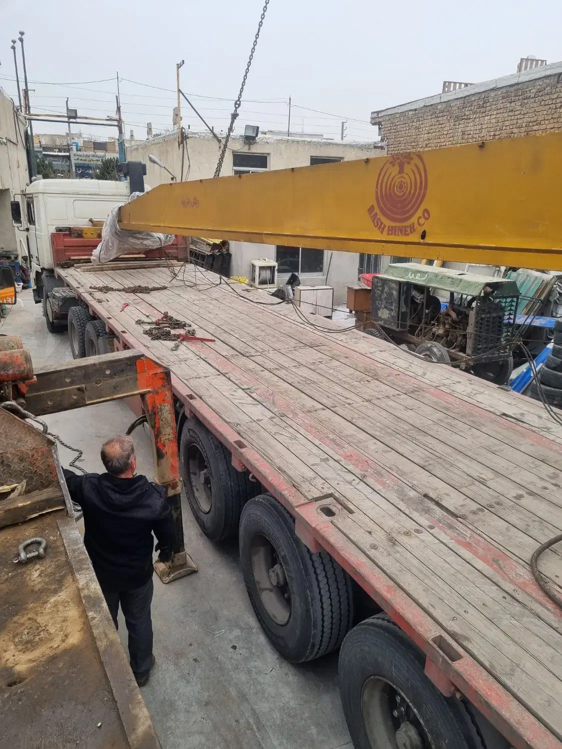 جرثقیل هوایی با دهنه ۱۲ متر و ظرفیت ۳تن|مصالح و تجهیزات ساختمان|زنجان, |دیوار