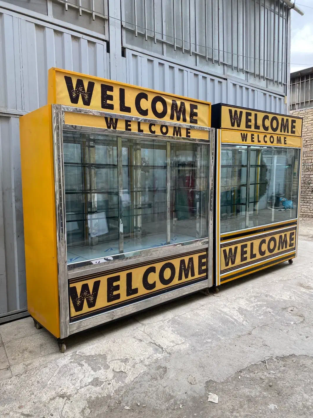 یخچال ایستاده ۲متریدوطرفنما ویترینی|فروشگاه و مغازه|تهران, شهرک امام خمینی|دیوار