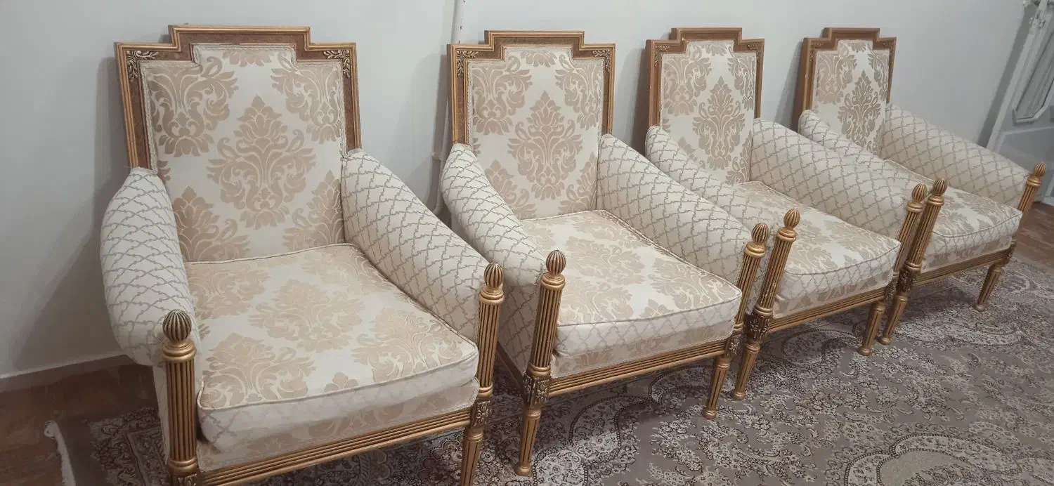 مبل سلطنتی|مبلمان خانگی و میز عسلی|مبارکه, |دیوار