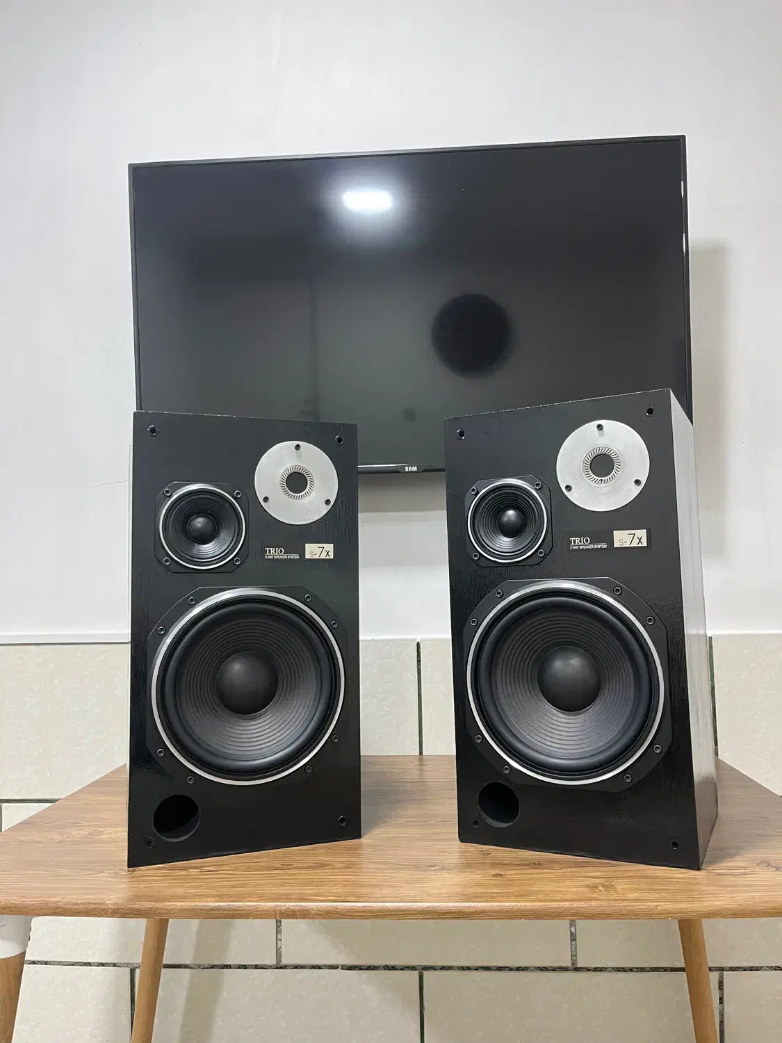 باند پرچمدار کنوود تریوS-7Xمشابه آکبند۲۴۰ وات آرمس|سیستم صوتی خانگی|تهران, گلستان (شهرک راه آهن)|دیوار