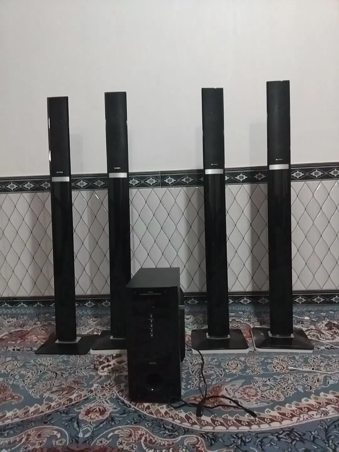 فروش چهار عدد باند سینما خانگی در حدنوبه قیمت مفت|سیستم صوتی خانگی|میاندوآب, |دیوار