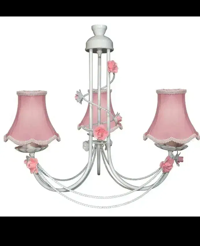 لوستر فلزی سه شعله مدل رز|لوستر و چراغ آویز|گرگان, |دیوار