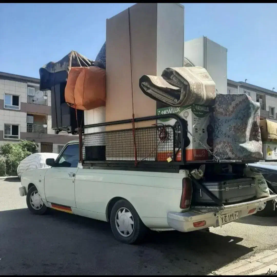 وانت بار حمل بار ،و اثاث منزل با کارگر جابجایی|خدمات حمل و نقل|قرچک, باقرآباد|دیوار