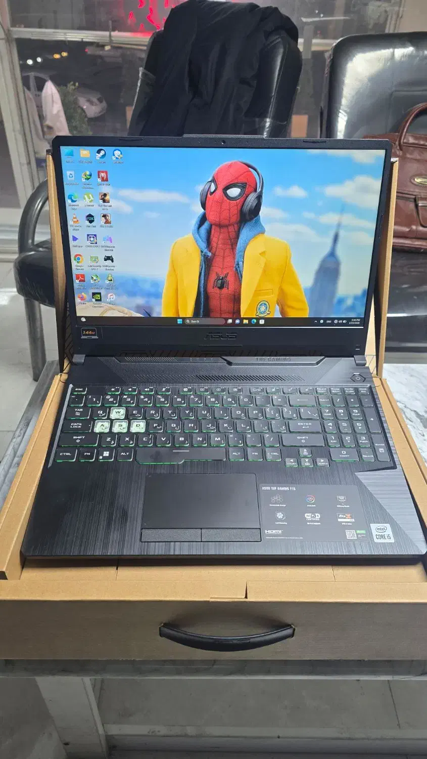 لپ تاپ asus tuf gaming f15 fx 506|رایانه همراه|بهارستان, |دیوار