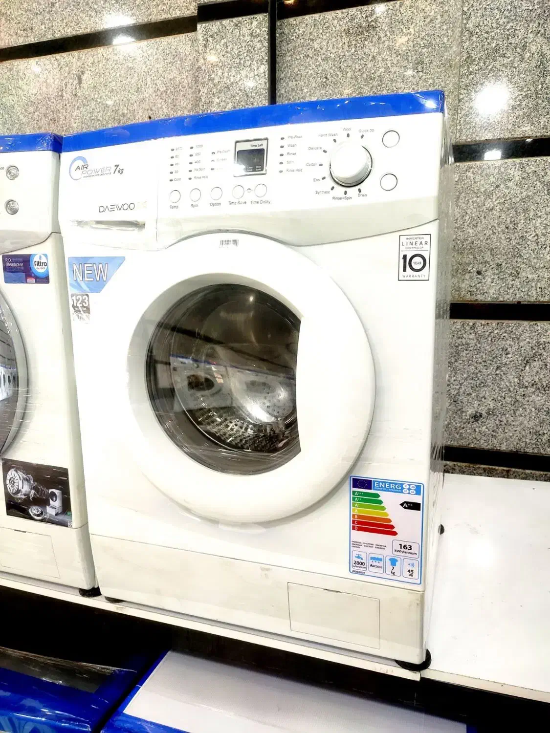 ماشین لباسشویی 7 کیلویی دوو درحد نو|ماشین لباسشویی و خشککن لباس|تهران, افسریه جنوبی|دیوار