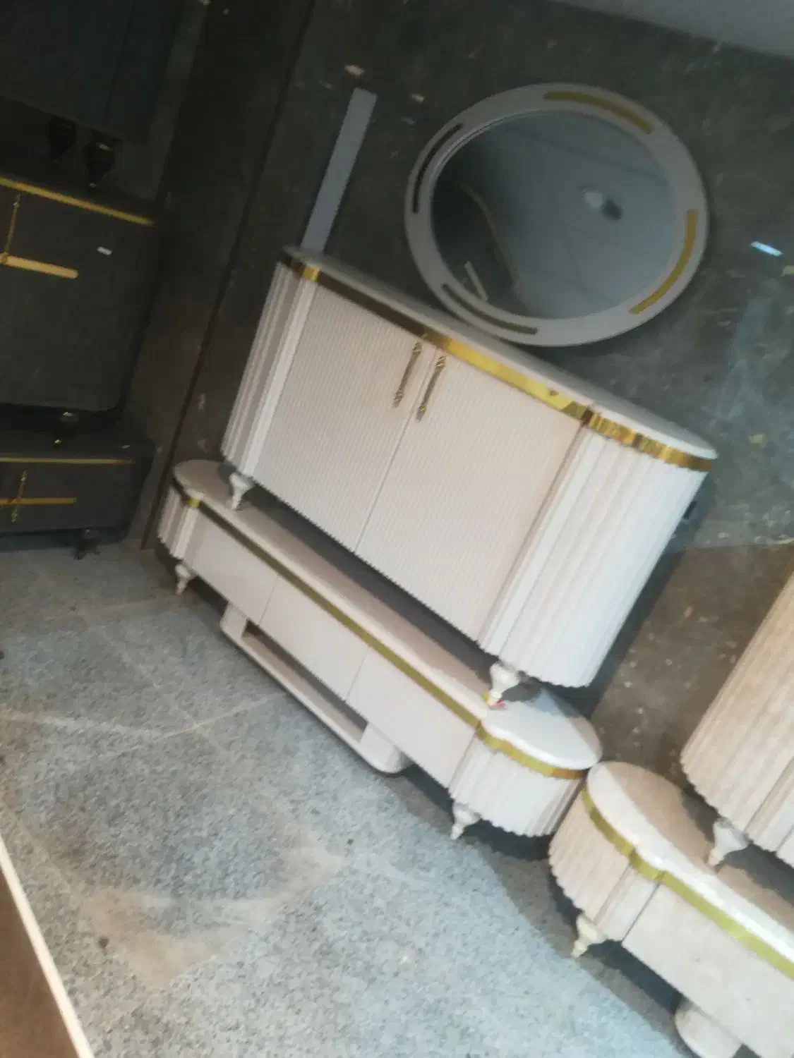 ایینه کنسول ممبران|بوفه، ویترین، کنسول|کرمان, |دیوار