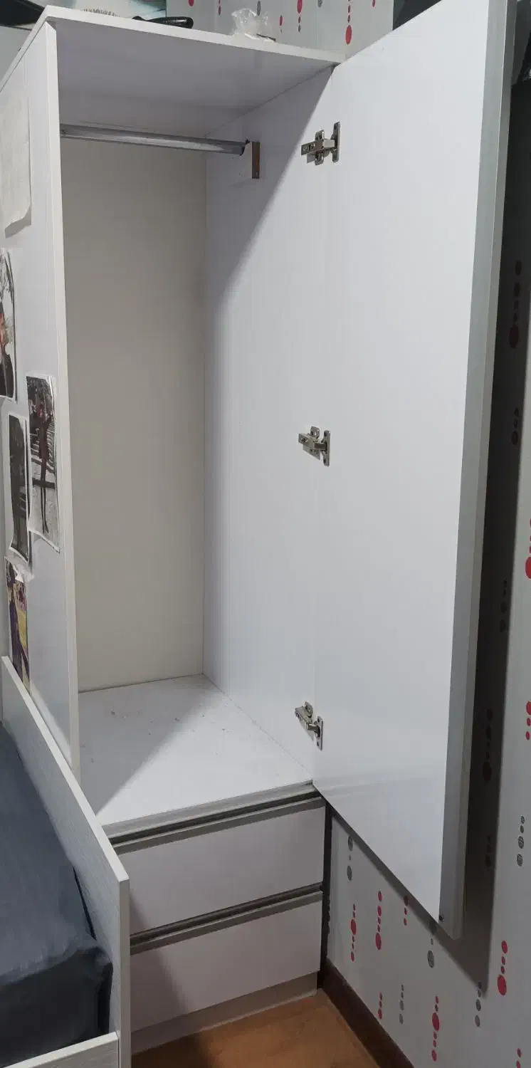 کمد لباسی، آیینه و دو کشاب|جاکفشی، کمد، دراور|شاهینشهر, گرگاب|دیوار