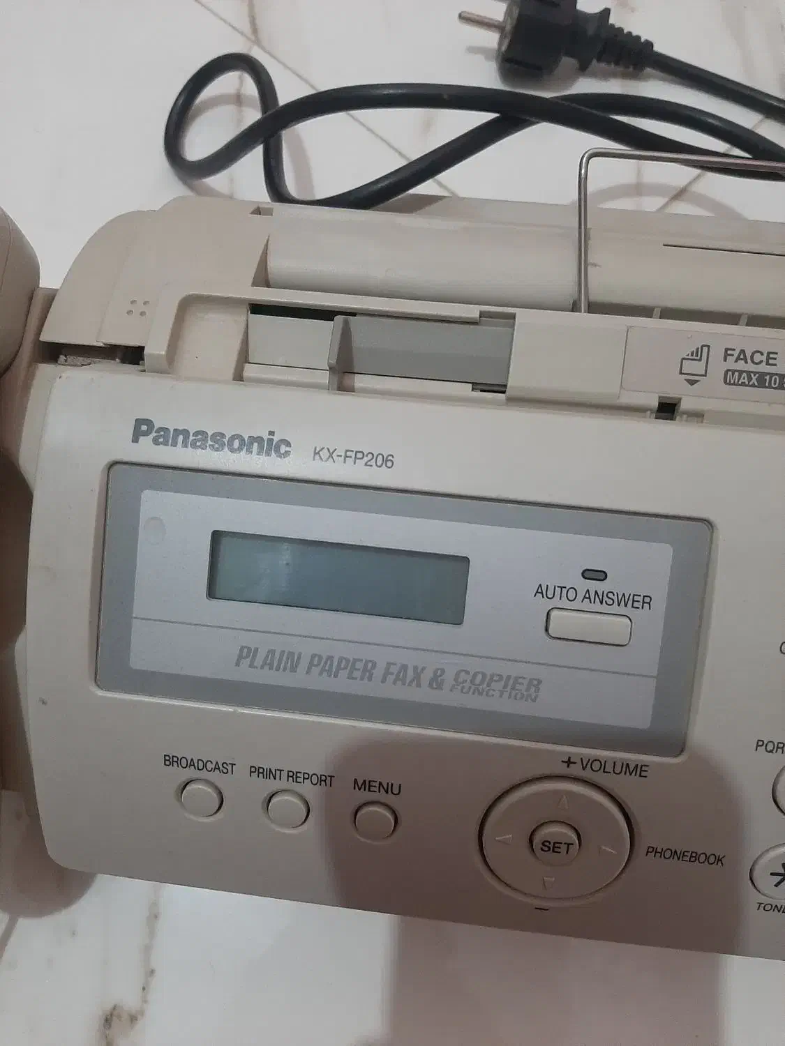 فکس پاناسونیک|پرینتر، اسکنر، کپی، فکس|اراک, |دیوار