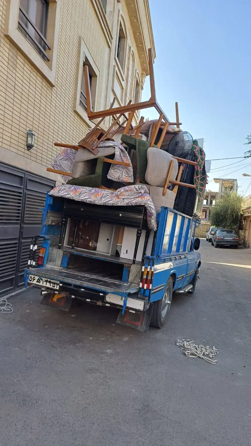 شرکت اثاث کشی ایمن بار کمترین قیمت با ضمانت|خدمات حمل و نقل|کاشان, معلم|دیوار