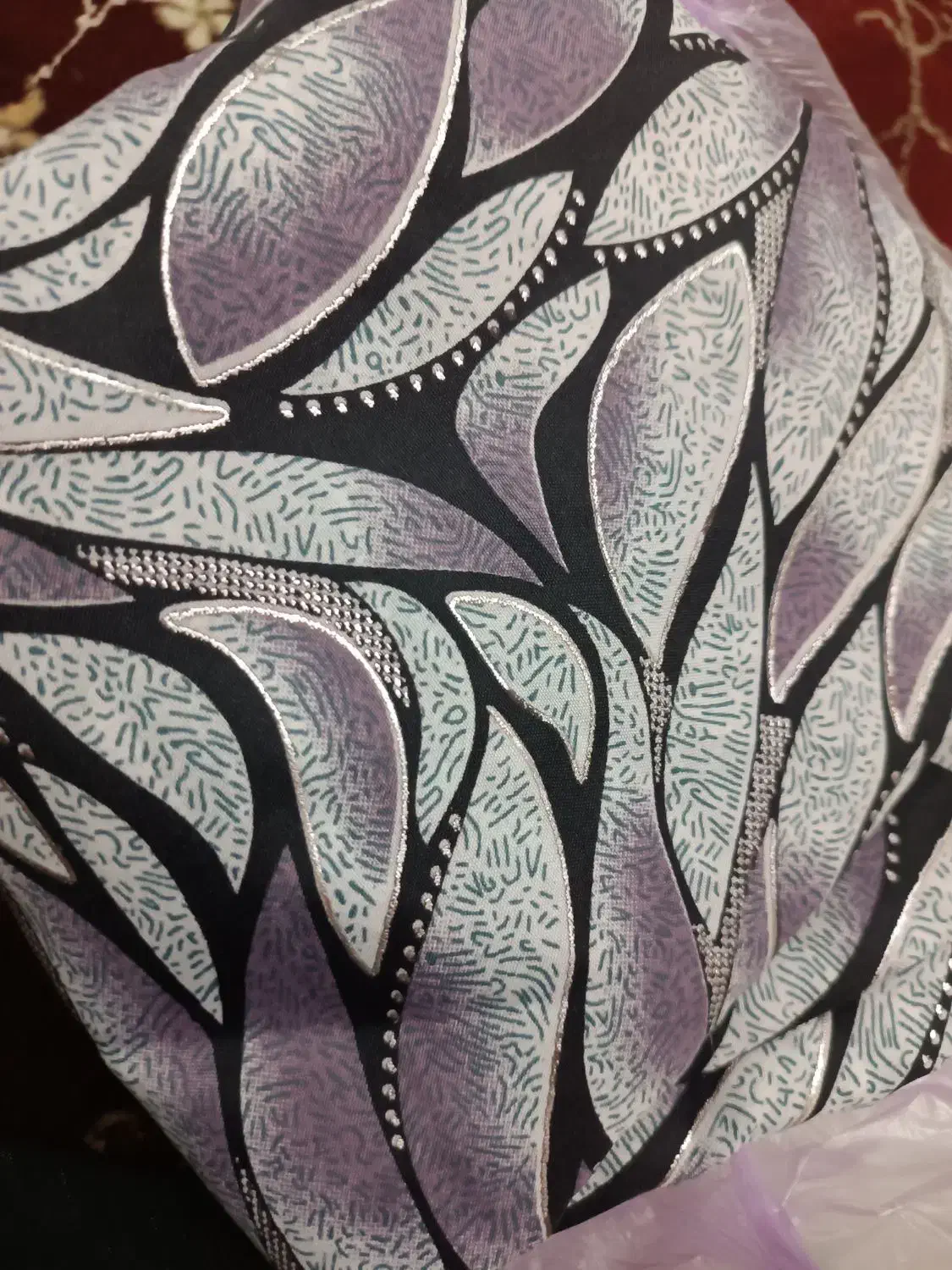 چادر رنگی|لباس|کاشان, قطب راوندی|دیوار