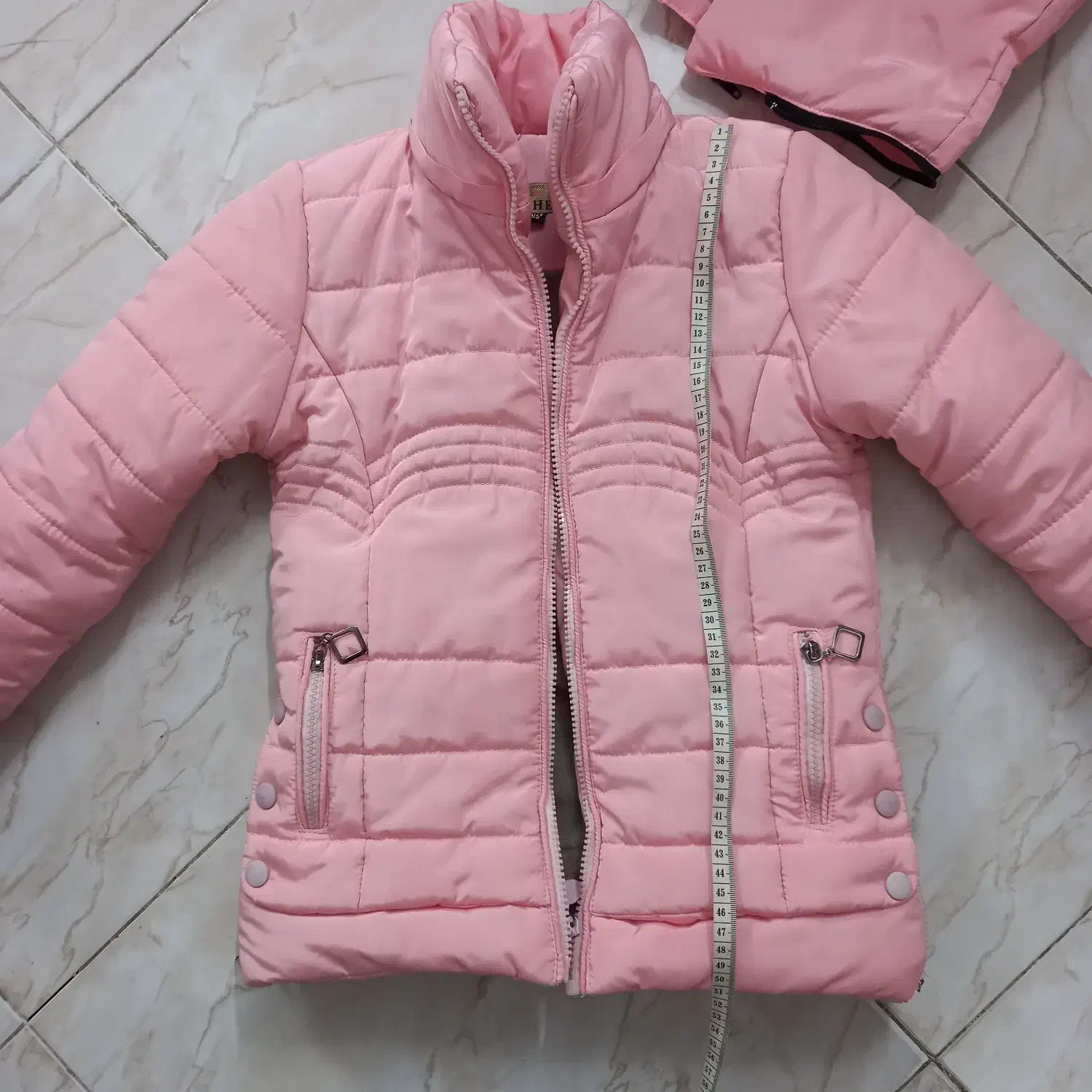 کاپشن صورتی دخترانه|کفش و لباس بچه|تهران, مینای شمالی (مخبر)|دیوار