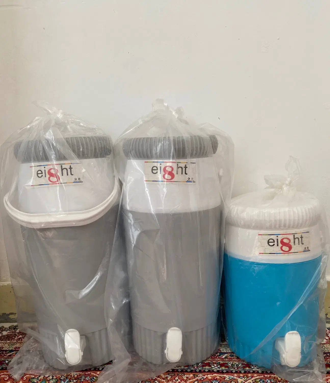 کلمن آب|ظروف نگهدارنده، پلاستیکی، یک‌بارمصرف|پارس‌آباد, |دیوار