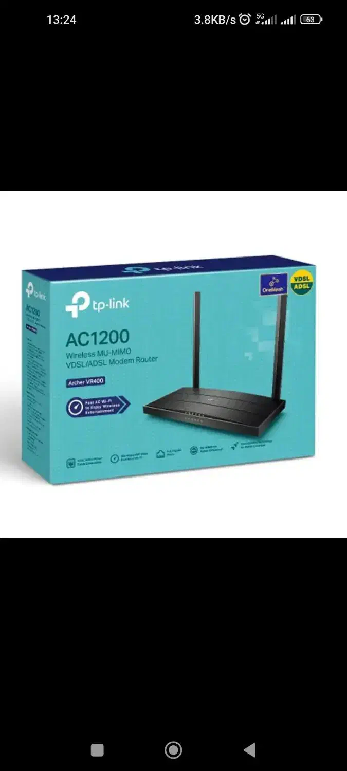 مودم روتر tp-link vr400|مودم و تجهیزات شبکه|اصفهان, شهرک کاوه|دیوار