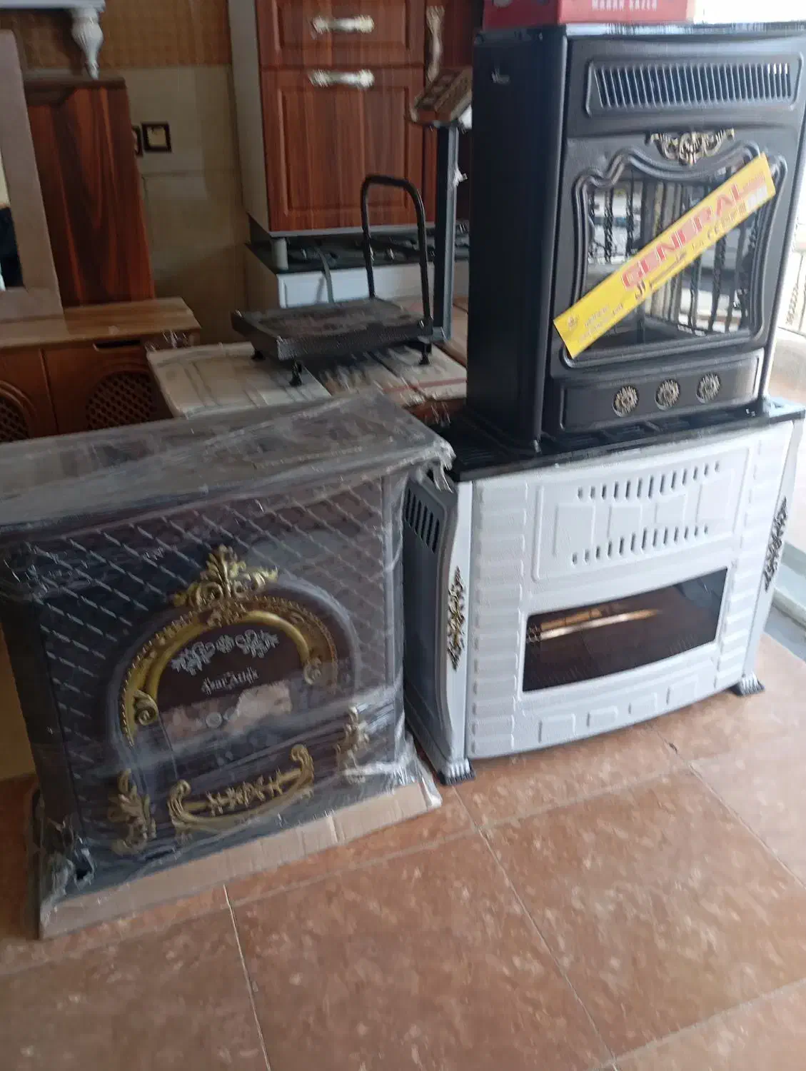 بخاری|بخاری، هیتر، شومینه|کیار, |دیوار